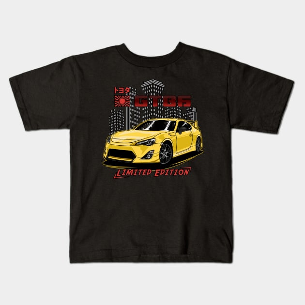 GT 86 Limited Edition Kids T-Shirt by WINdesign